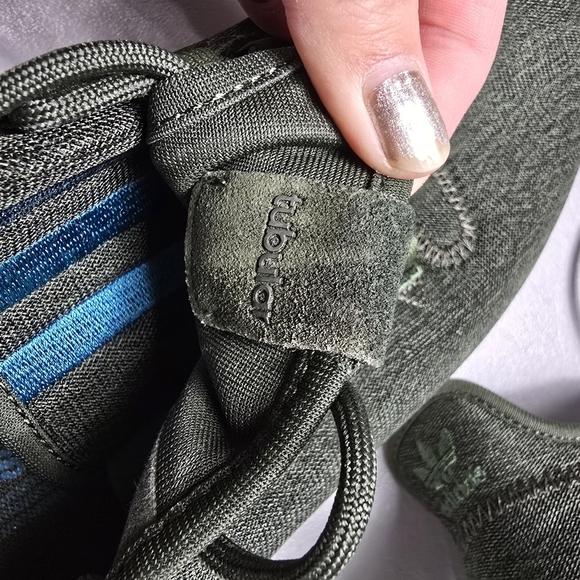 Adidas Tubular Shadow Olive Green Running Shoes Size 6.5 - Picture 7 of 10